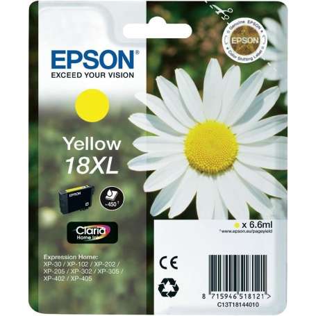 Cartuccia Originale Epson 18XL Giallo