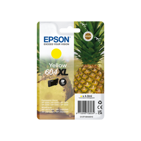 Cartuccia Originale Epson 604XL Giallo