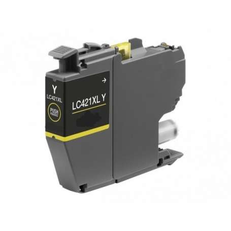 Cartuccia compatibile per Brother LC-421XL Giallo