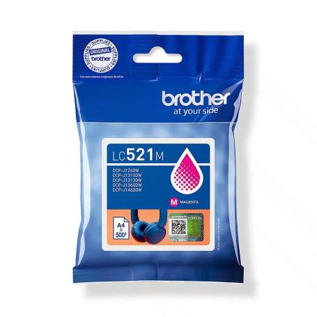 Cartuccia Originale Brother LC-521M Magenta